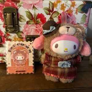 Sanrio TOP TOY My Melody plus keychain charm Afternoon Tea Series